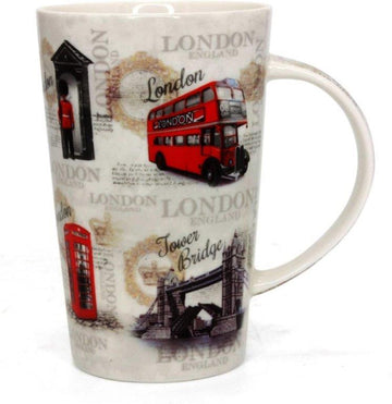London Vintage Landmarks Latte Coffee Mug