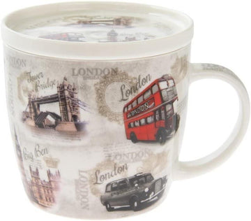 Tea/Coffee Mug & Coaster Fine China Vintage Charm