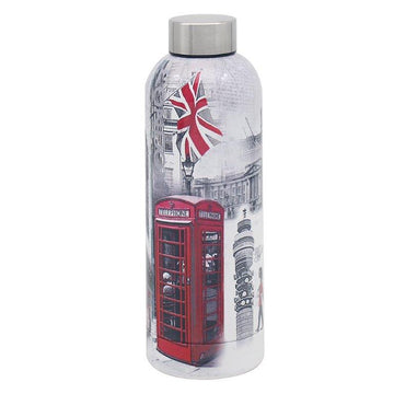 London Red Phone Box Reusable Drinks Bottle