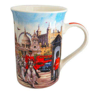 London Guardsman Colourful Fine China Mug