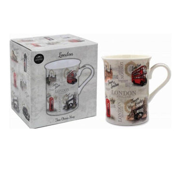 London Landmarks Vintage China Tea/Coffee Mug