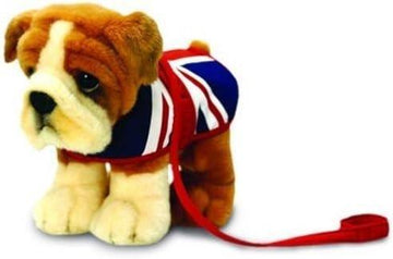 British Bulldog With Union Jack Coat
