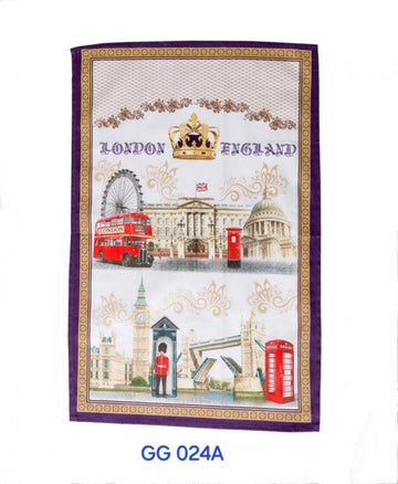 London Landmarks Tea Towel