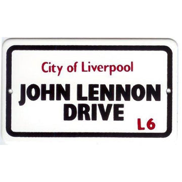 John Lennon Drive Street Sign