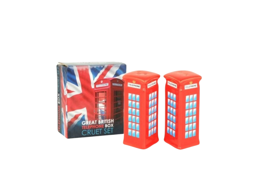 Red Telephone Box Salt and Pepper Set
